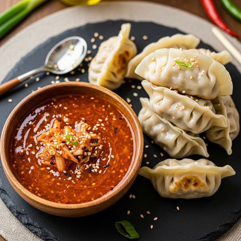 A tangy-sweet condiment that elevates every bite with vibrant, layered flavors.