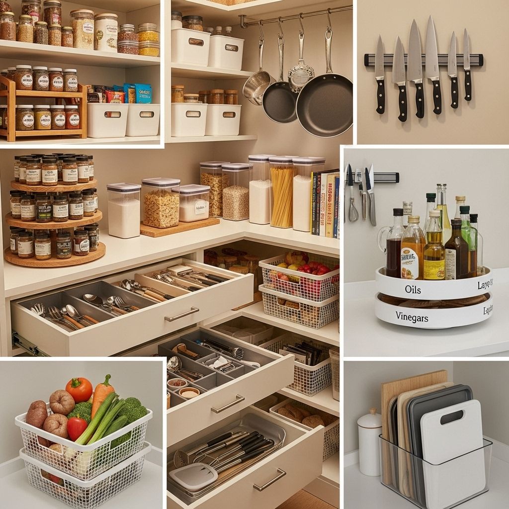 The Ultimate Guide to Kitchen Storage and Organization Essentials Transform cramped counters into efficient zones tailored to your daily cooking routine.