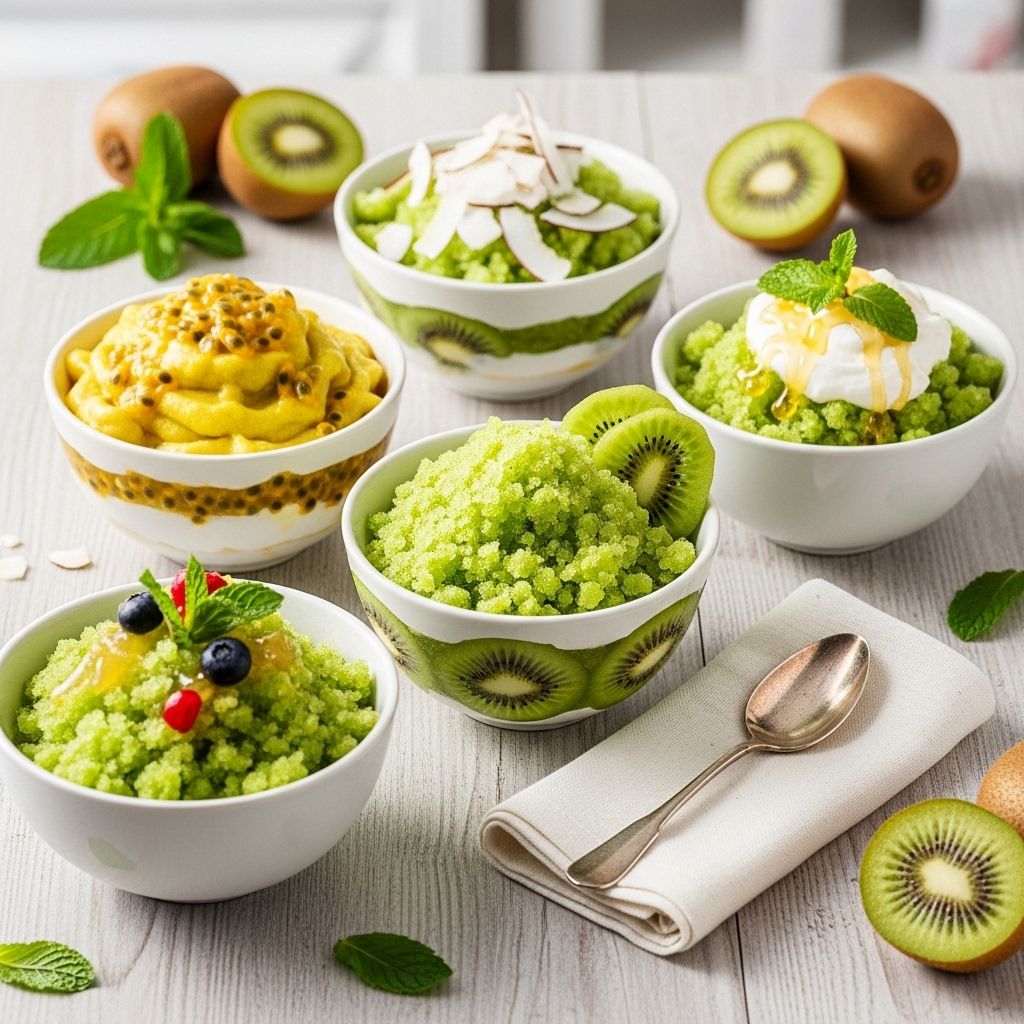 A zesty frozen dessert livens your day with minimal prep and bursts of fresh flavor.