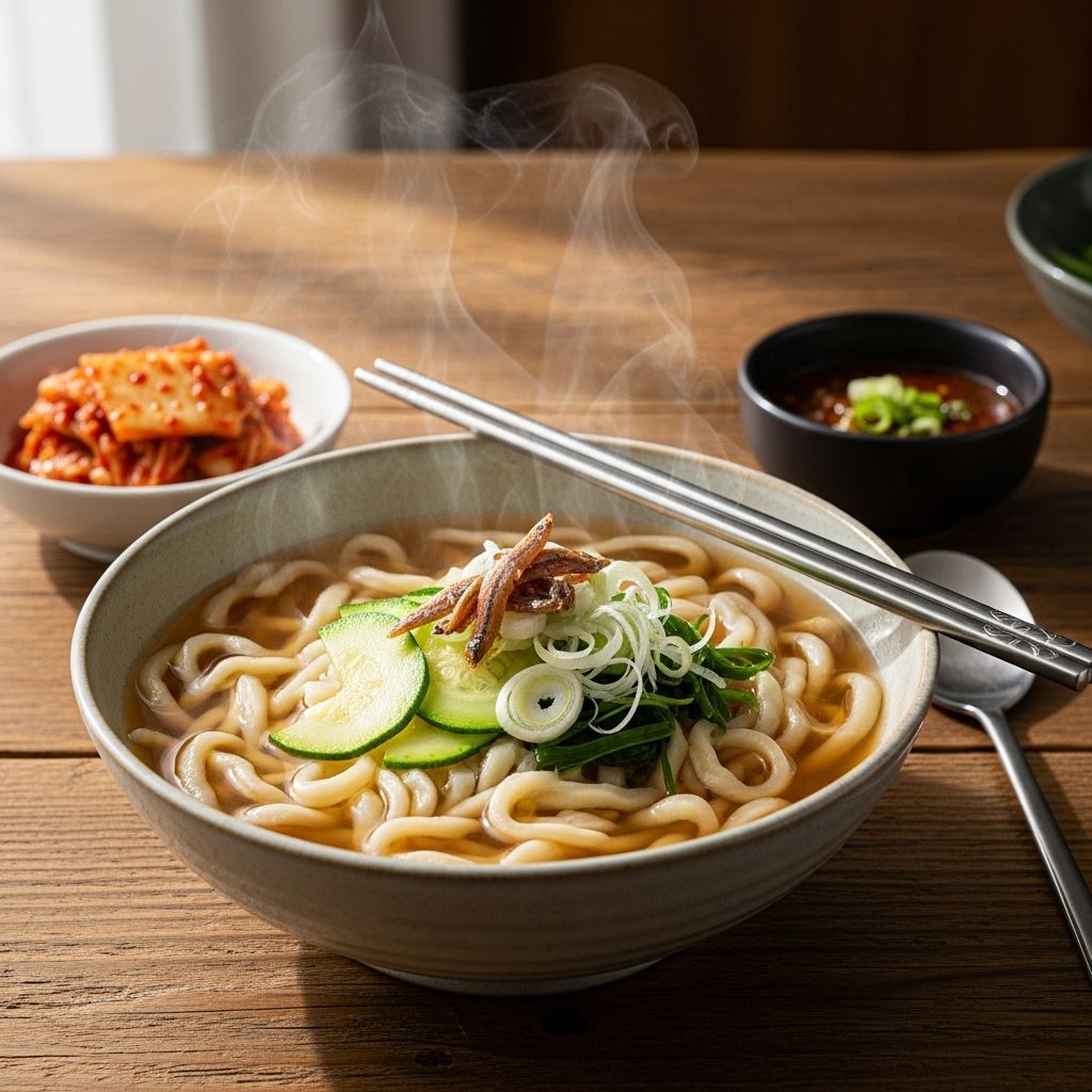 Savor the rustic craft of making tender dough ribbons in a rich, umami-packed broth.