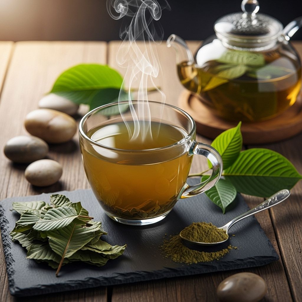Kratom Tea: Benefits, Preparation Methods, Dosages, and Potential Side Effects Ancient herbal rituals and modern methods combine for a tailored, mindful experience.