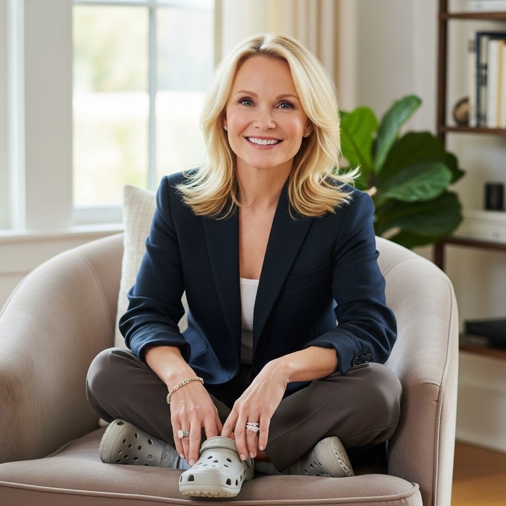 Kristin Chenoweth reveals her favorite Crocs, sharing podiatrist-backed reasons and style tips for choosing these famously controversial shoes.