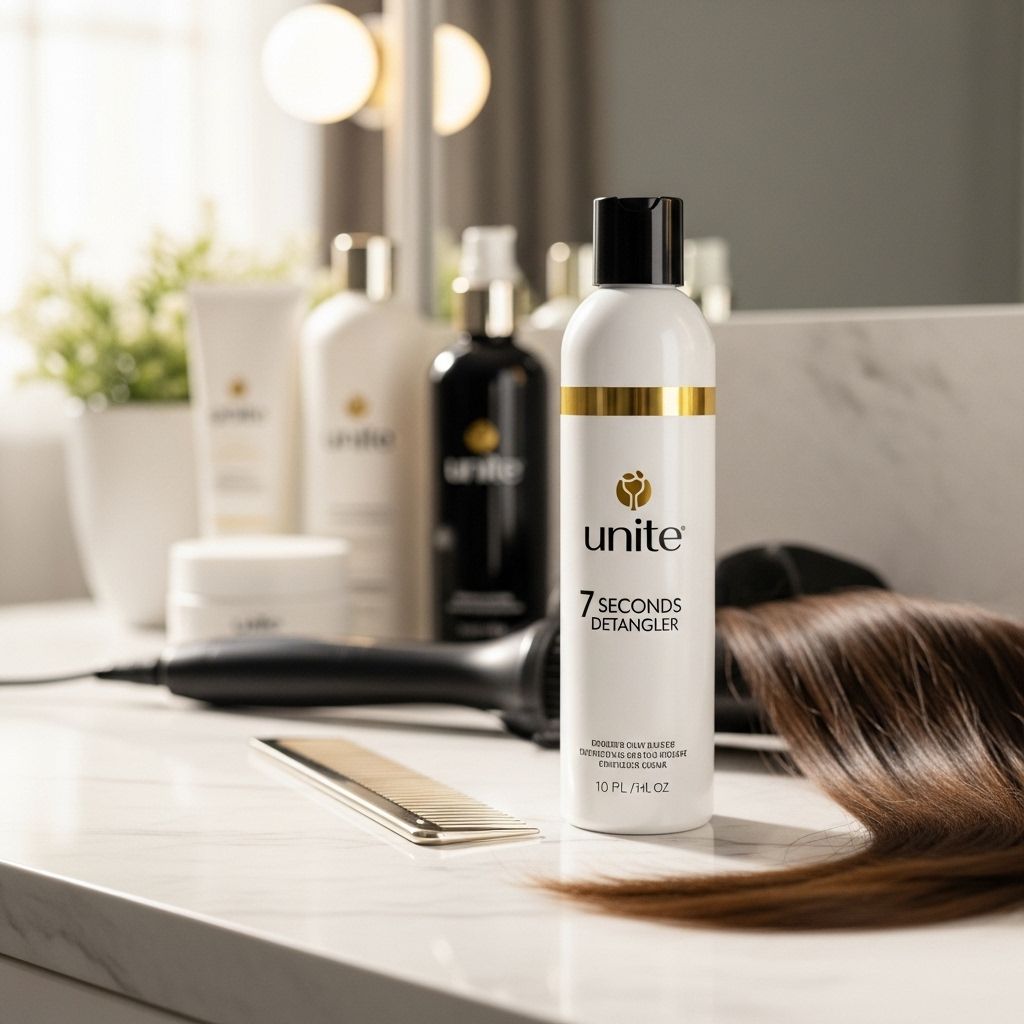 Discover why Kyle Richards and beauty experts call Unite 7 Seconds Detangler a game-changer for smooth, shiny, resilient hair.