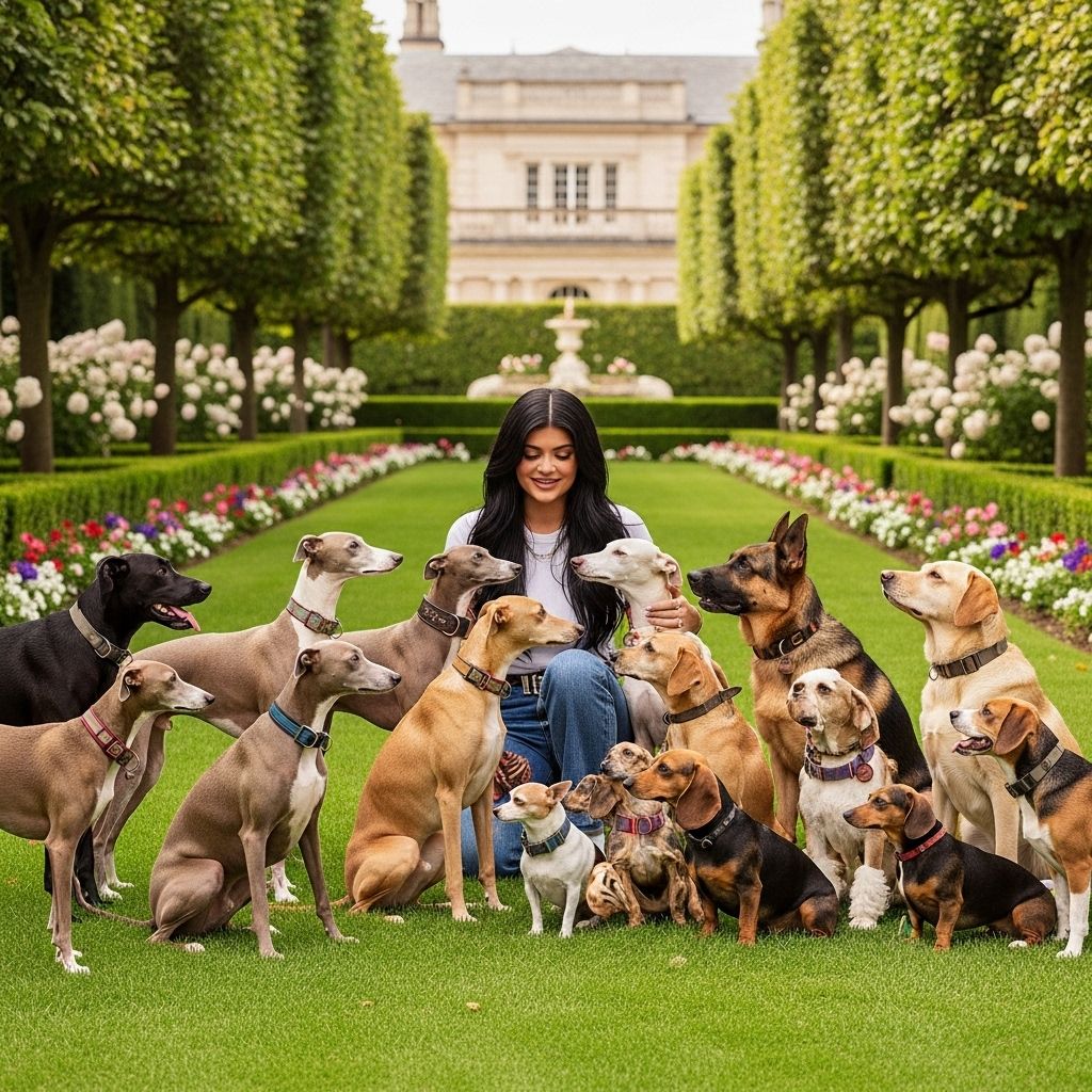 Discover the heartwarming quirks and bonds that make her furry family thrive.