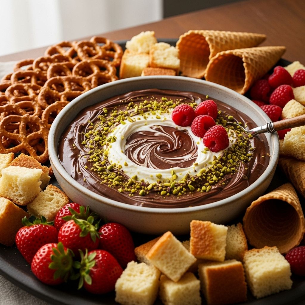Discover how tangy labneh and rich chocolate combine for a luscious dessert dip perfect for entertaining or indulgent snacking.