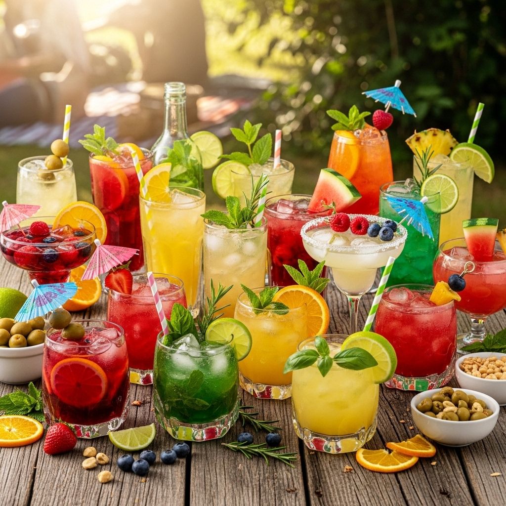 Easy-to-make libations offer bold flavors for long weekend celebrations.