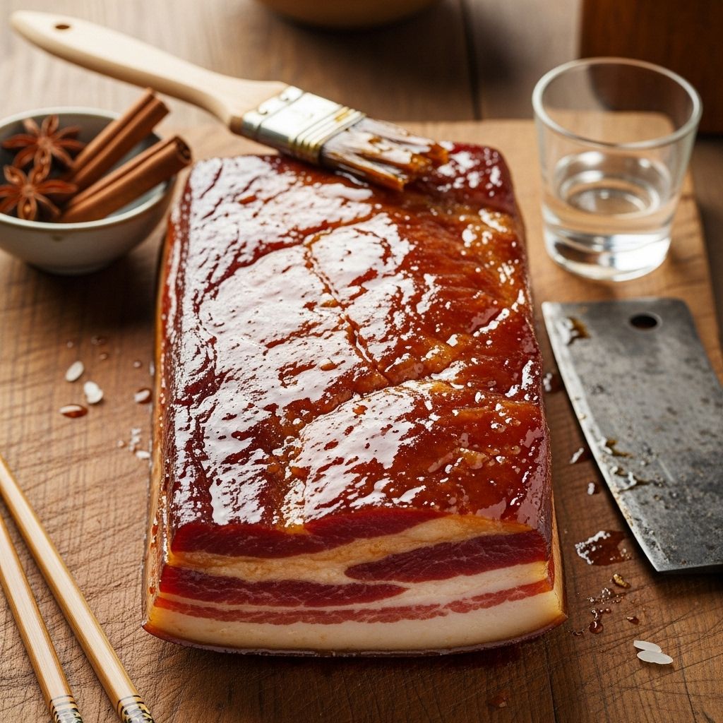 Unlock traditional winter curing methods to create glossy, flavorful pork belly at home.