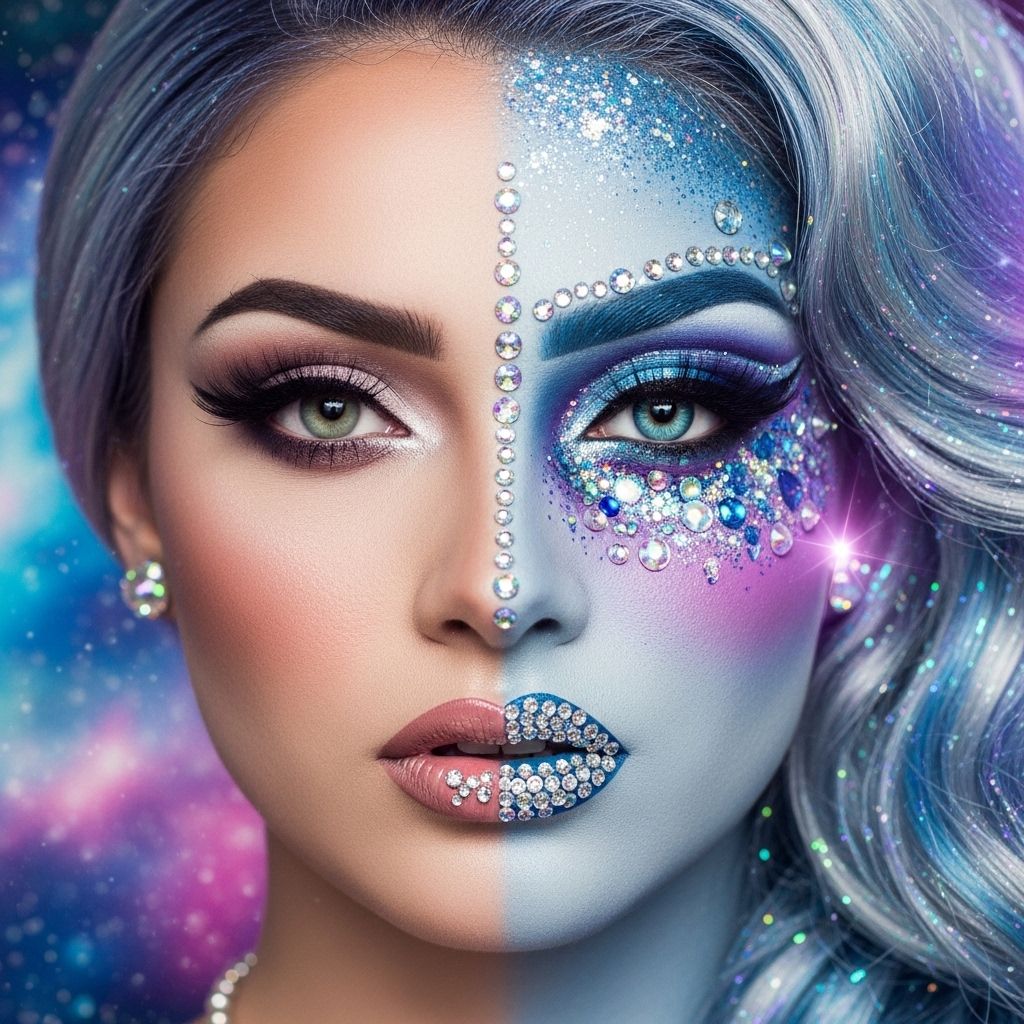 Follow every colorful, dazzling step as Lagoona Bloo goes from bare-faced to mermaid muse in this iconic Cosmo Queens makeup transformation.