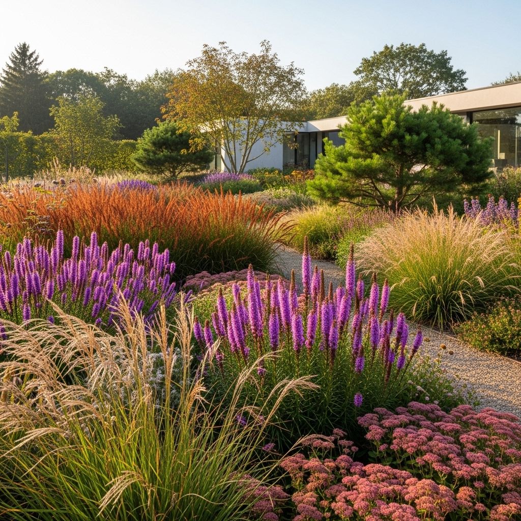 Perennial palettes show how gardens merge artful design with ecological year-round allure.