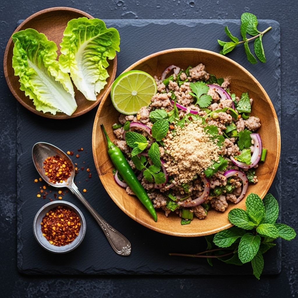 A fragrant blend of toasted spices and fresh herbs elevates every communal dining moment.