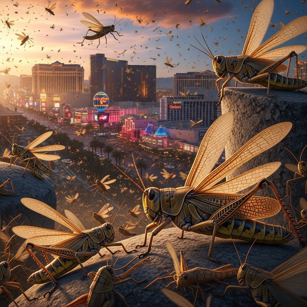 An in-depth look at the 2019 Las Vegas grasshopper invasion, exploring its environmental origins, community impact, and what it can teach us about urban ecology.