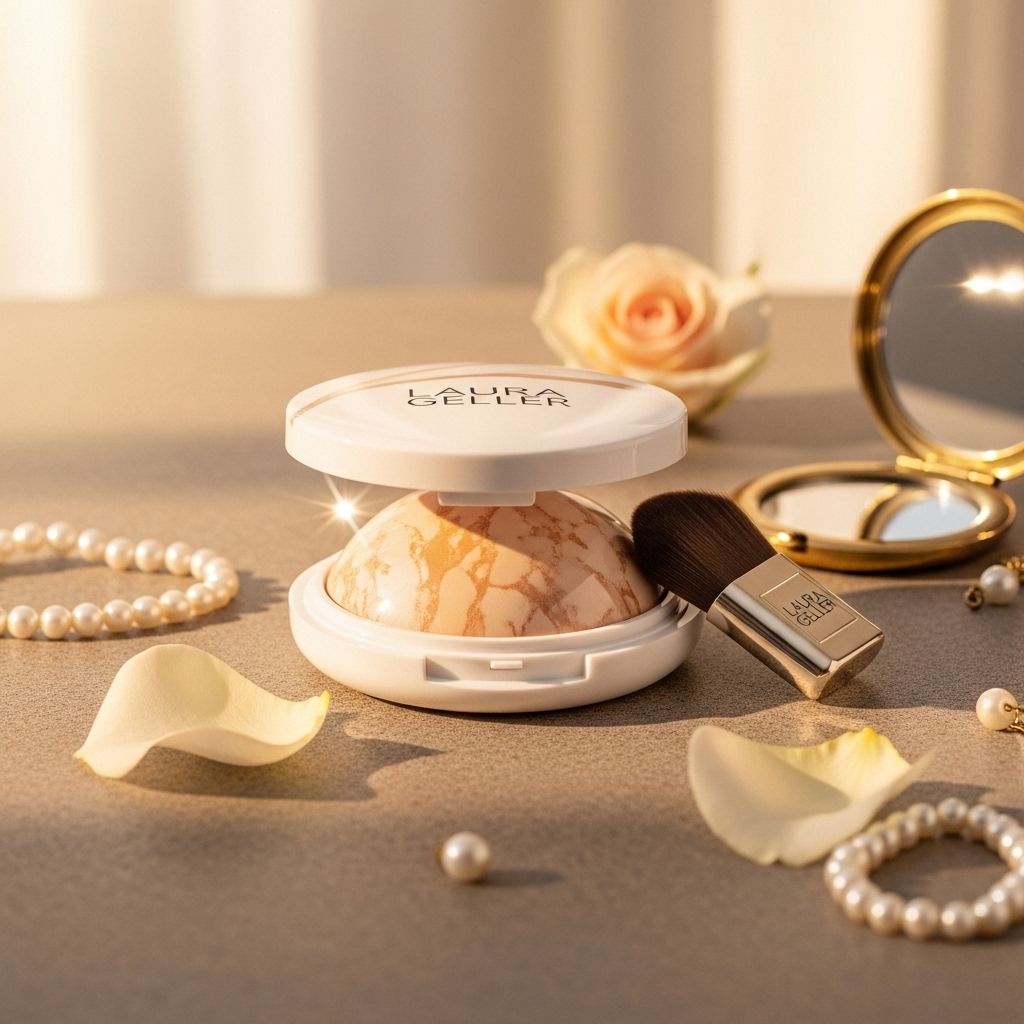 Discover how Laura Geller’s iconic baked foundation delivers natural, crease-free coverage for all skin types, especially mature skin.