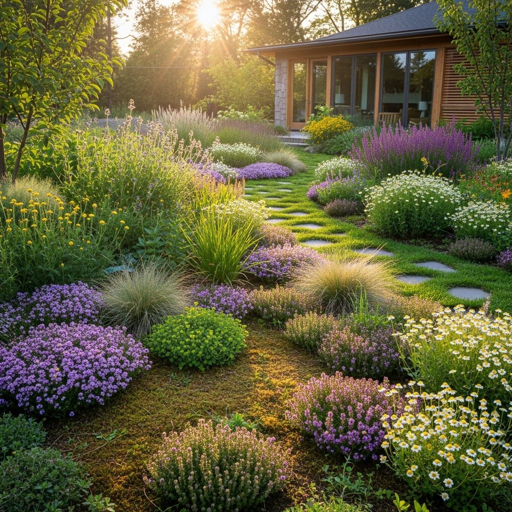 Discover low-maintenance, eco-friendly ground covers, native plants, and creative options to replace conventional lawns.