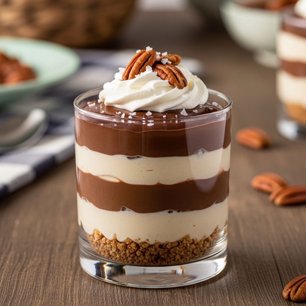 A perfect balance of crunchy, creamy, and sweet that evokes comfort in each slice.