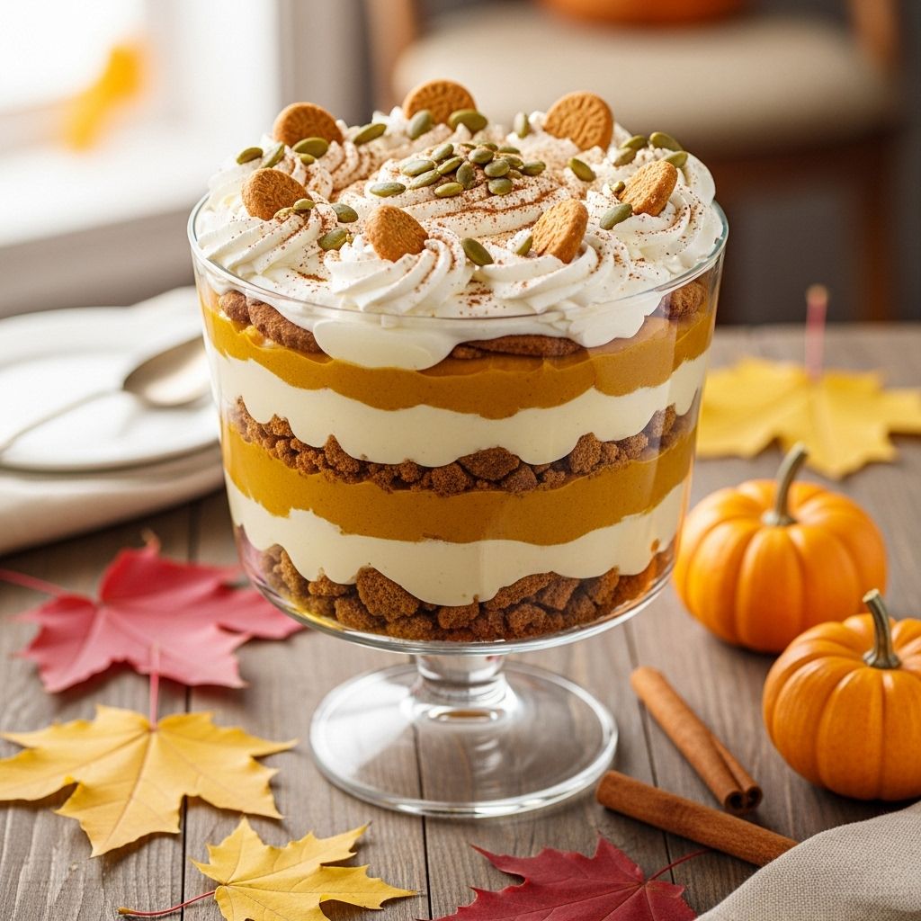 Spiced cake, cheesecake cream, and cookie crunch combine in every spoonful of cozy bliss.