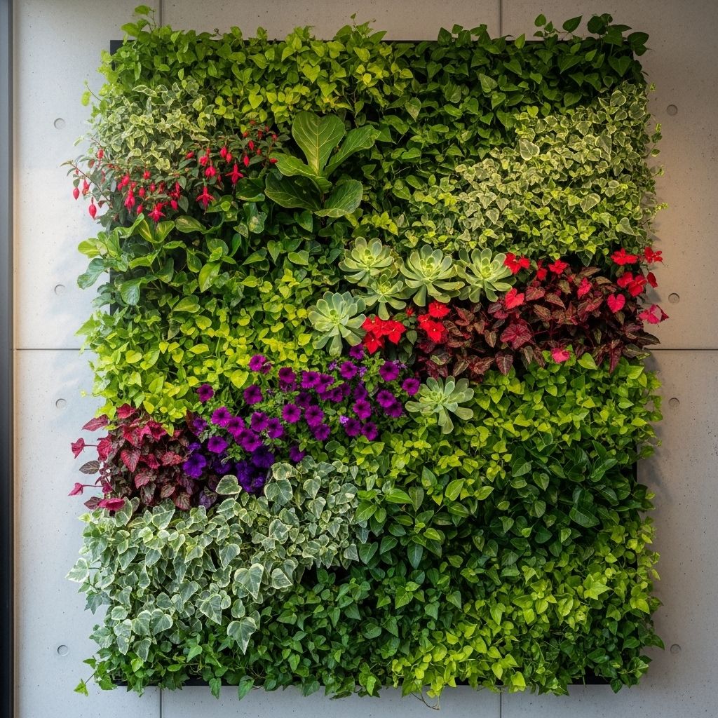 The Lazy Gardener’s Guide to a DIY Living Wall: Effortless Vertical Gardens Turn walls into living green art that cleans your air and frees up floor space.