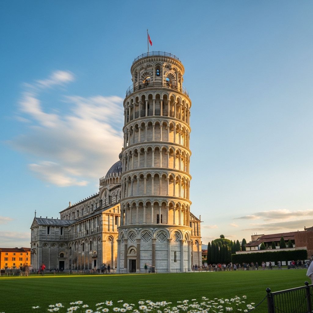The Leaning Tower of Pisa: A Marvel That Leans a Little Less Today Discover how centuries of engineering and patience saved the iconic Leaning Tower of Pisa, now leaning less than before thanks to bold restoration.