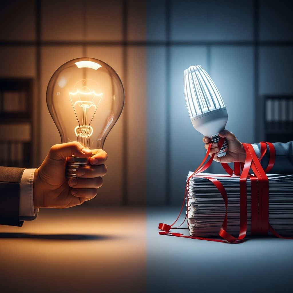 Examining how industry and government action shaped—and stalled—the transition from incandescent to LED lighting in the US.