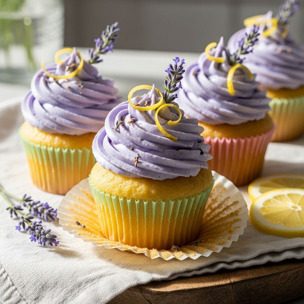 A bright floral twist on classic citrus treats for memorable gatherings.