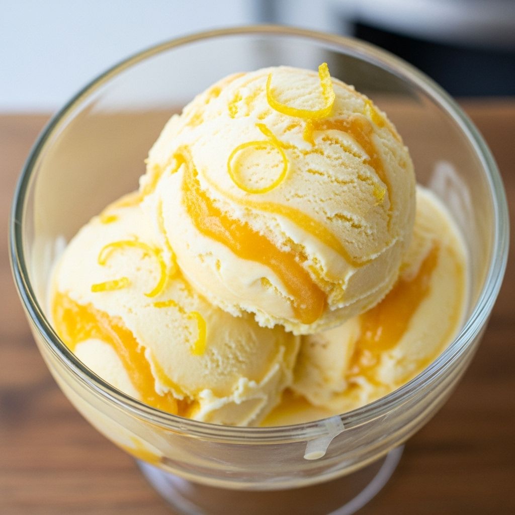 Experience the perfect balance of velvety sweetness and tangy swirls in every spoonful.