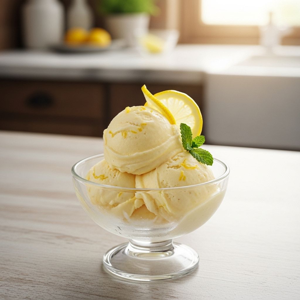 Savor a sun-drenched dessert with silky feel and vibrant taste that delights every bite.