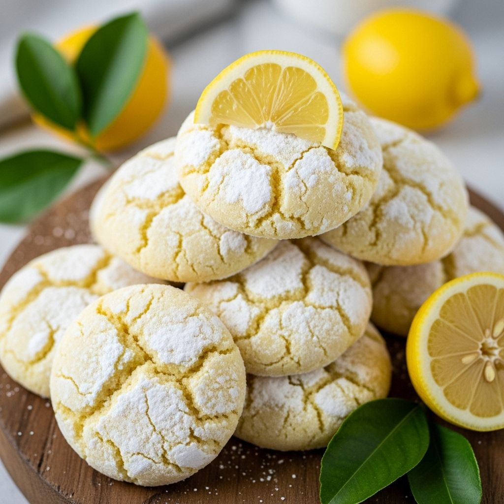 Chilling the dough yields tender bites bursting with zesty sweetness.