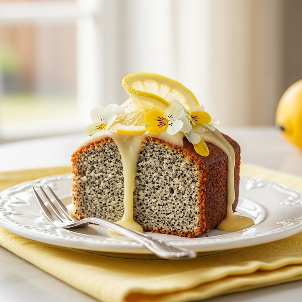 Bundt creation blends bright citrus zing with satisfying nutty crunch in each slice.