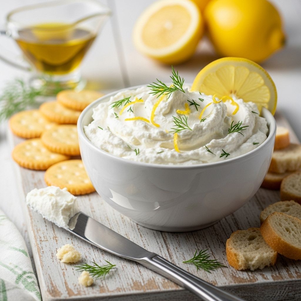 Discover how to make this airy, citrusy whipped goat cheese spread – perfect for appetizers, entertaining, or a healthy snack anytime.