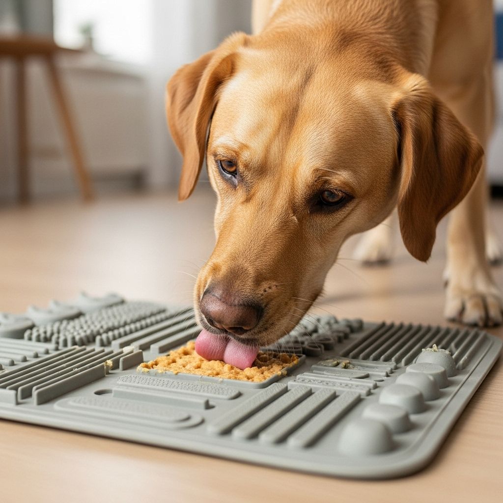 A soothing, engaging activity that calms and enriches your furry friend.