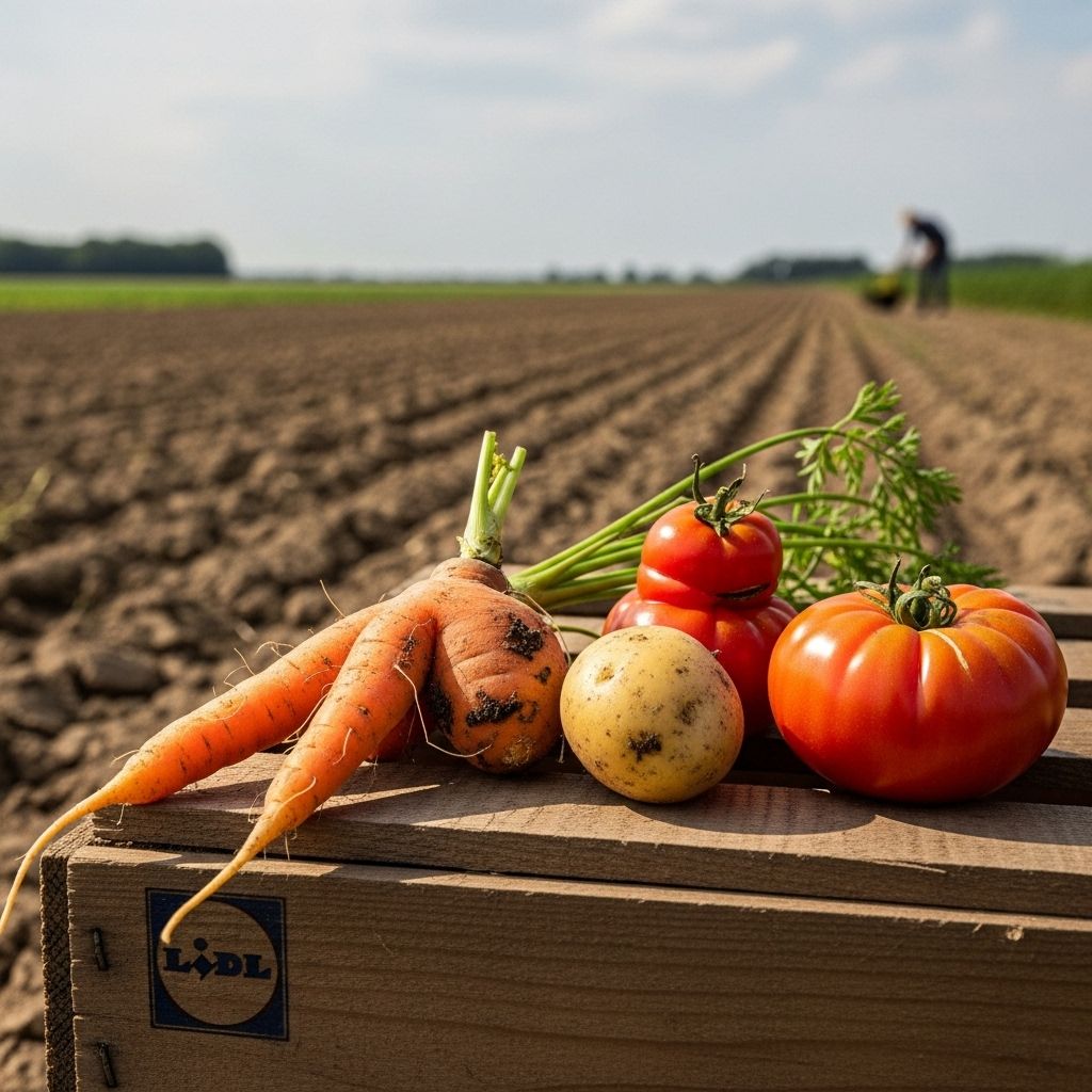 How Lidl Leads with Stunted Produce: Supporting British Farmers in a Drought Crisis Lidl’s move to accept stunted fruit and veg marks a bold stand for farmers, food waste, and sustainability in UK supermarkets.