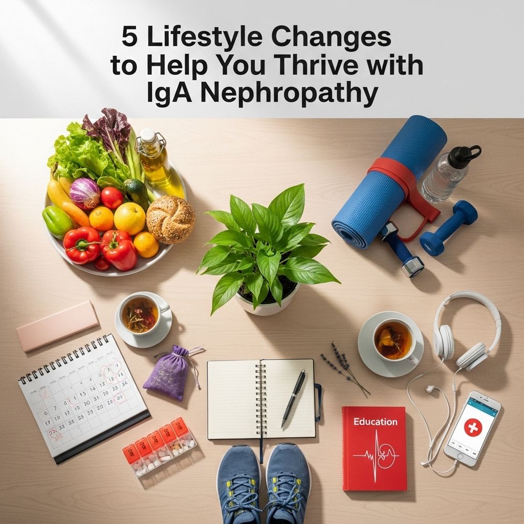Positive lifestyle changes can help you protect your kidneys, manage IgA nephropathy, and boost your overall well-being.