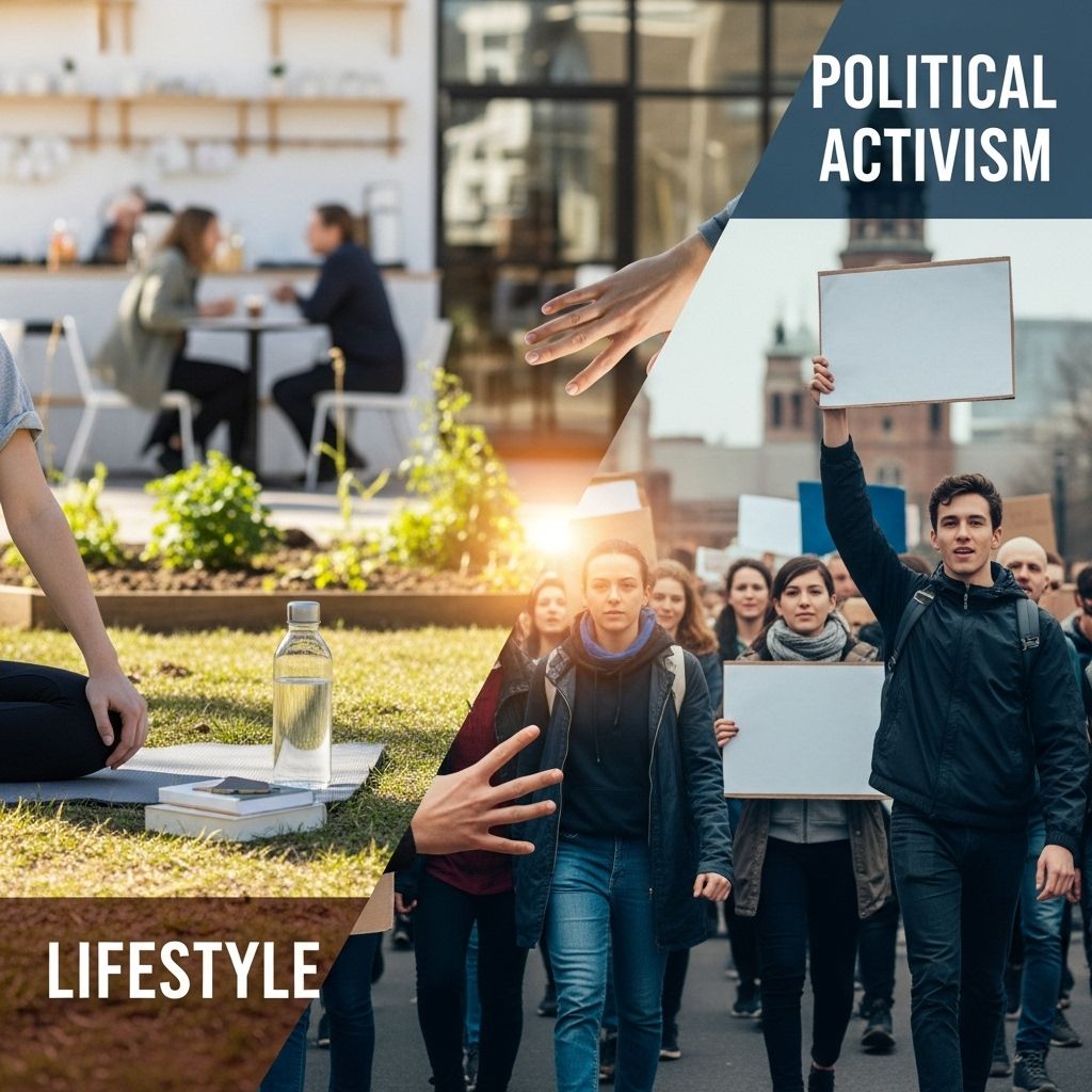 Lifestyle Versus Political Activism: Why a United Front Matters Exploring the synergies and frictions between personal sustainability choices and collective political action in the environmental movement.
