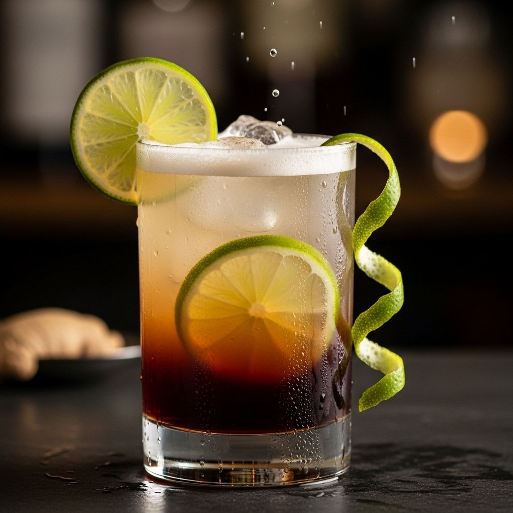 A booze-free take on a classic highball with bold ginger heat and zesty citrus.