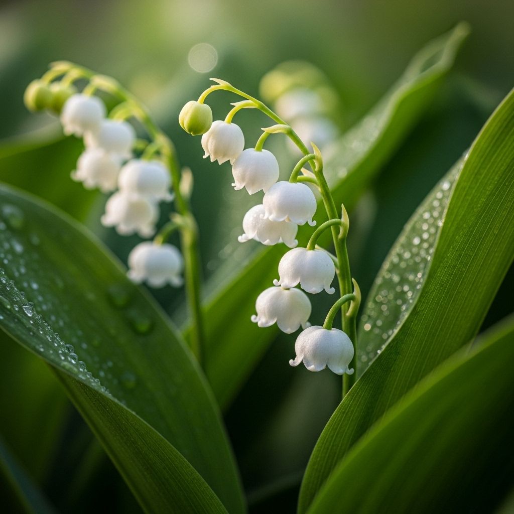 Lily of the Valley: Unique Health Benefits, Traditional Uses, and Precautions Revered for its heart-strengthening, memory-boosting, and skin-healing qualities.
