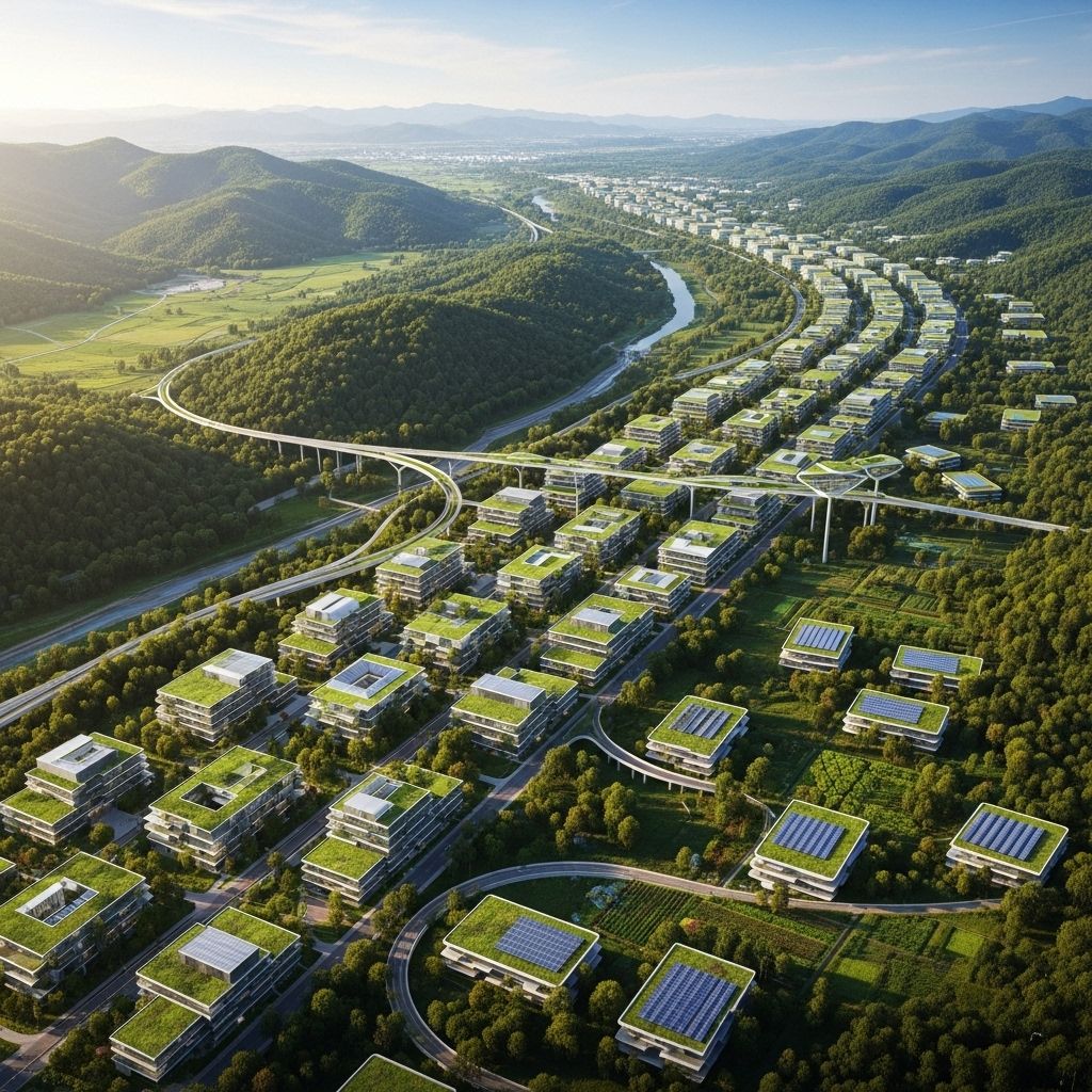 Linear Cities: An Ecological Blueprint for Urban Futures Can linear city design offer a practical and sustainable answer to the environmental and social challenges of modern urbanization?