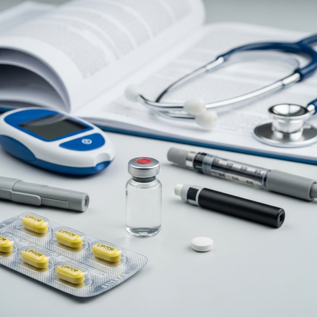 Understand the connection between Lipitor and diabetes, including potential risks, benefits, and guidance on statin therapy for people at risk of, or living with, diabetes.