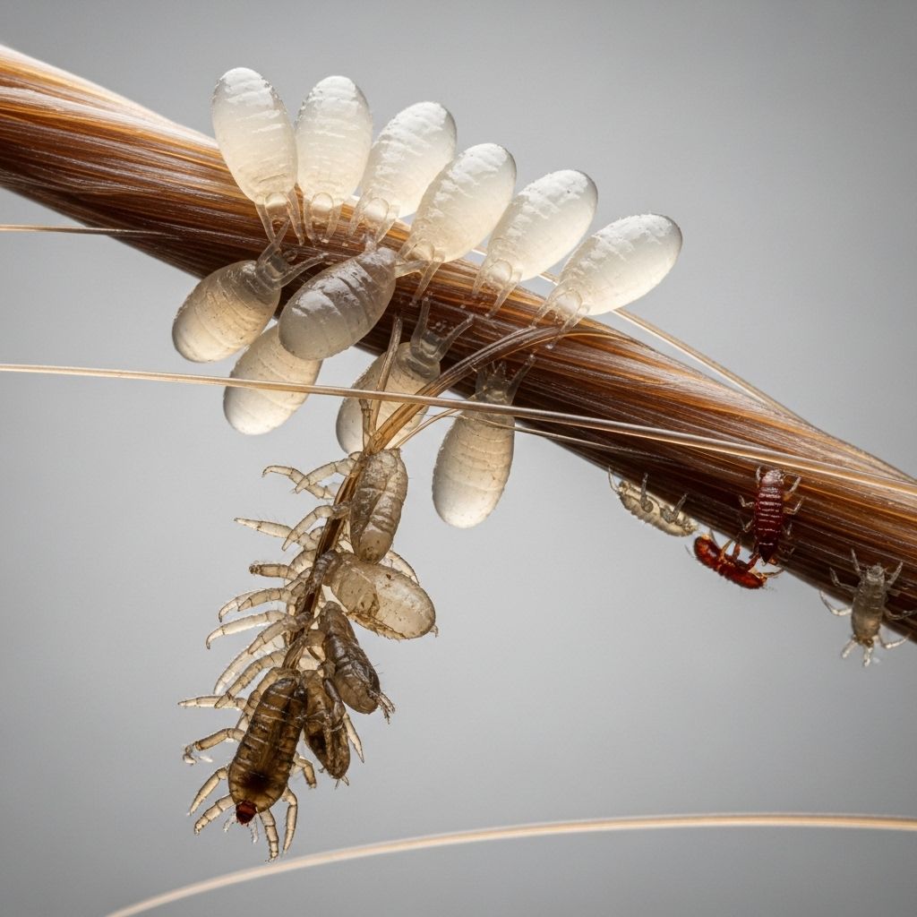 Learn to differentiate live and dead lice eggs, understand their lifecycle, and get effective removal strategies for complete peace of mind.