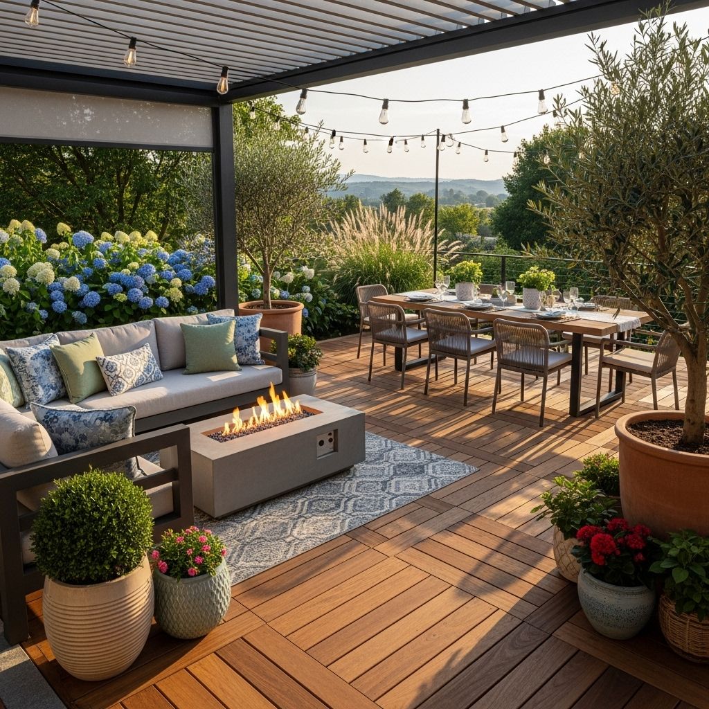 Upgrades transform overlooked areas into cozy retreats for gatherings and relaxation.
