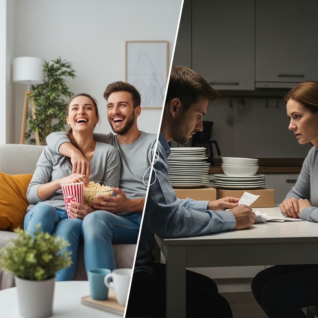Should Couples Live Together Before Marriage? Pros, Cons, and Insights Intentional planning and honest dialogue build a stronger foundation for sharing a home.