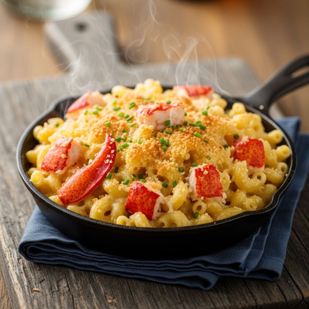 A crunchy panko topping seals in rich flavors for an elevated comfort food moment.