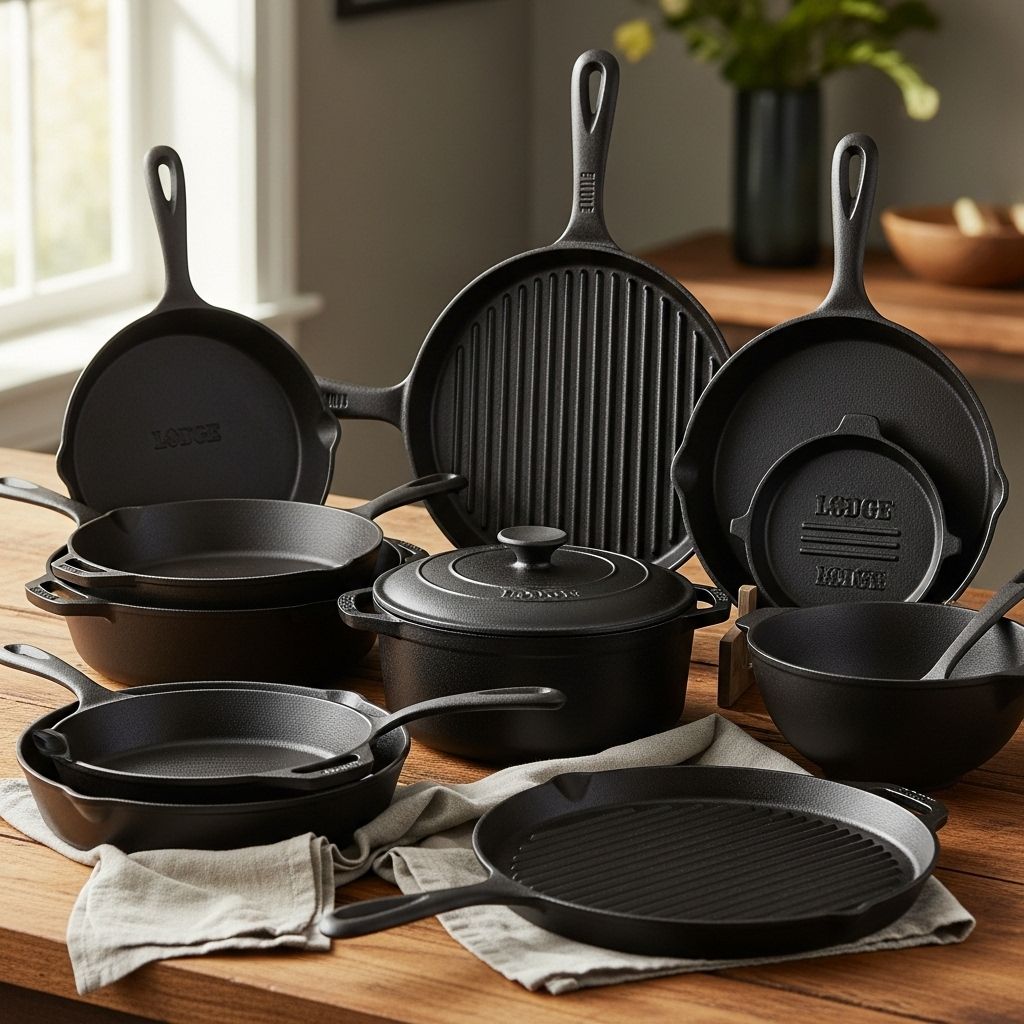 Enjoy budget-friendly pre-seasoned pans that retain heat for effortless cooking.