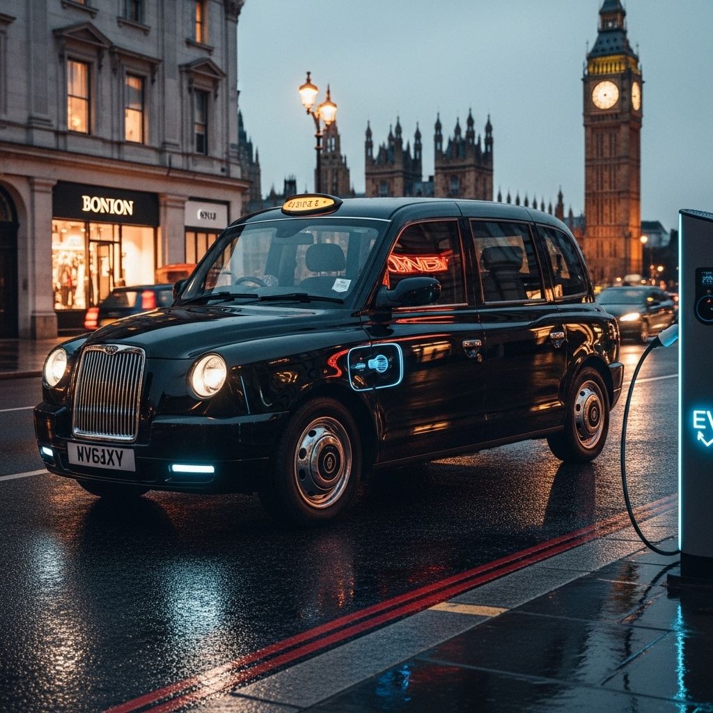 London’s Black Cabs Go Electric: Plug-in Innovation Redefines Urban Transport Discover how iconic London black cabs are evolving with electric and plug-in technology, shaping the future of city transport.
