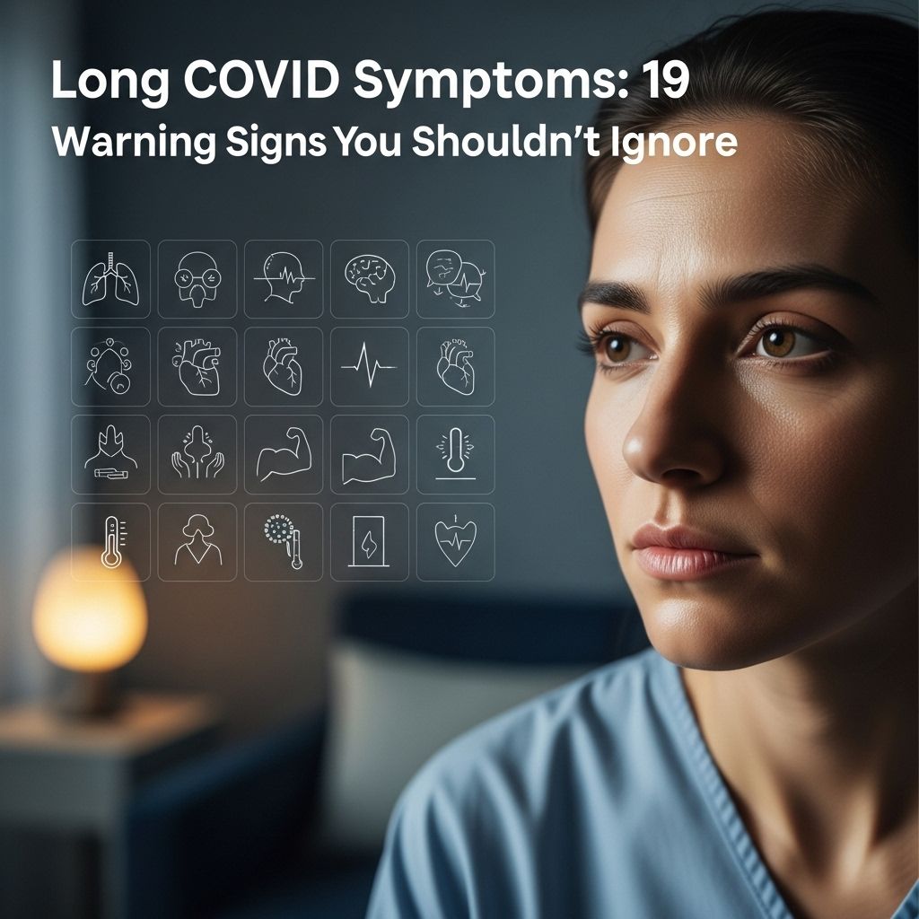 Long COVID Symptoms: Warning Signs You Should Not Ignore Unseen health shifts may emerge weeks after infection and warrant professional evaluation.