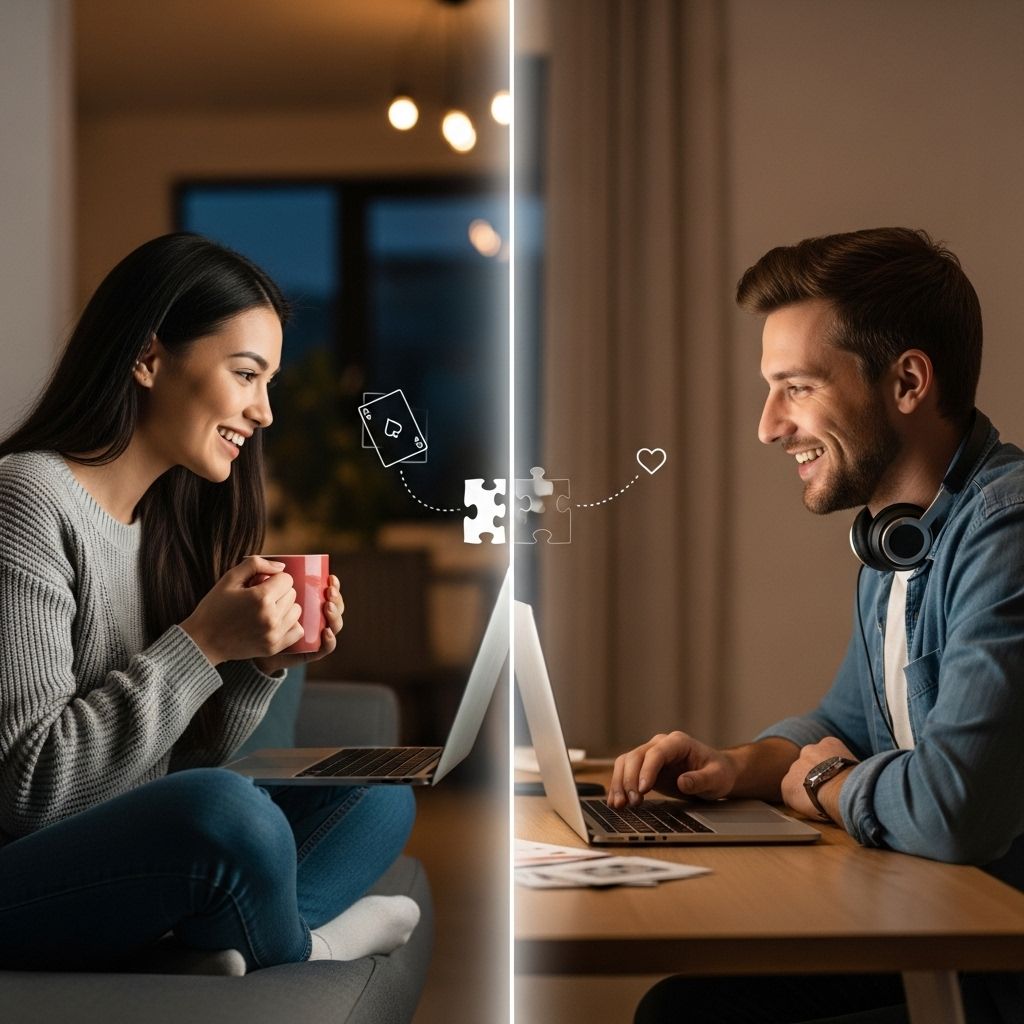 15 Long-Distance Relationship Games to Spark Connection Playful activities that bring partners closer despite the miles between them.