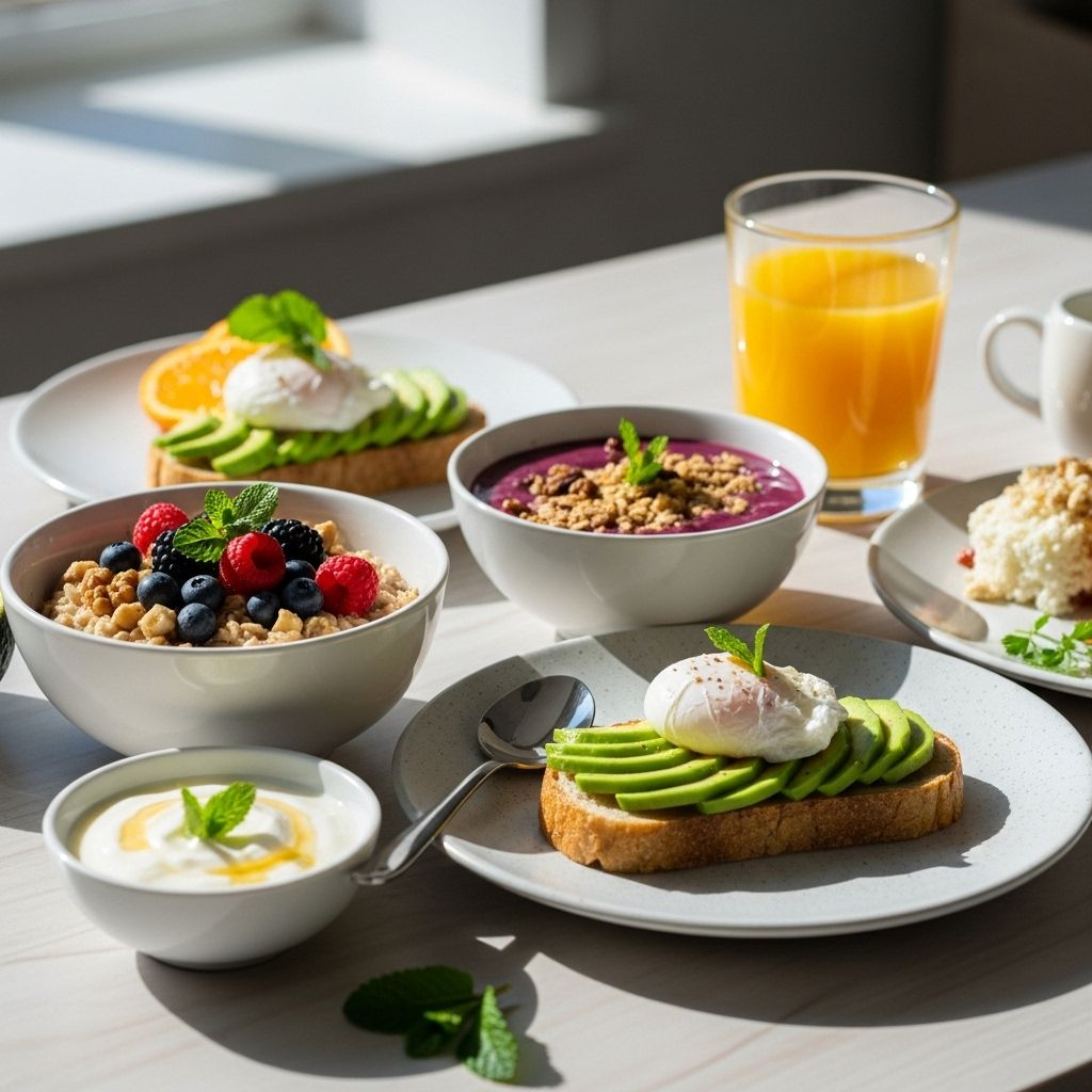 37 Low-Calorie Breakfast Ideas to Start Your Day Right Begin each morning with balanced, nutrient-packed meals designed to sustain energy.