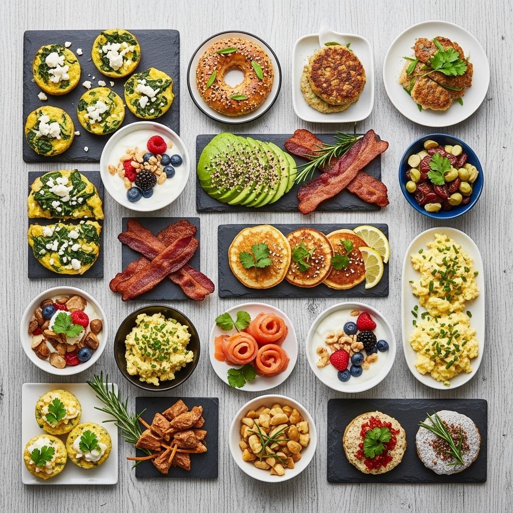Fuel your morning with 24 creative, tasty, and healthy low-carb breakfast ideas suitable for any lifestyle.