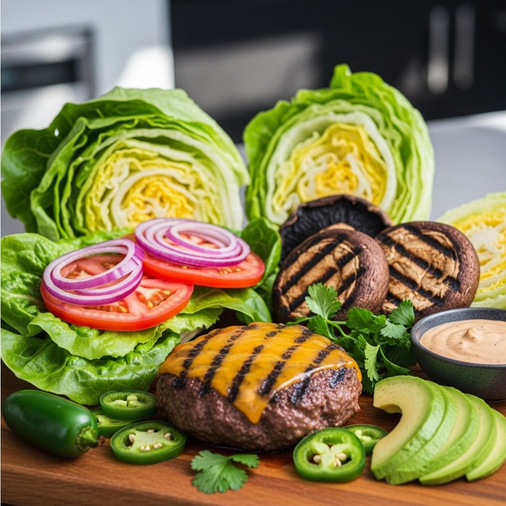 Low-Carb Burgers: Flavor-Packed Recipes for Every Craving Savor satisfying burger alternatives that slash carbs while delivering big taste.