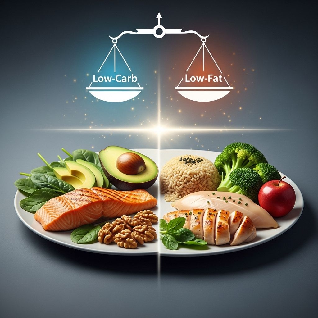 Comparing low-carb and low-fat diets: health impacts, longevity, and how diet quality matters more than you think.