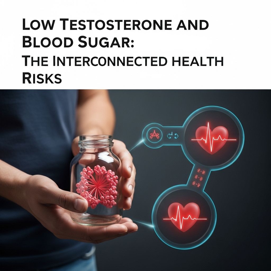 Explore how low testosterone and high blood sugar levels interact, increasing risks for diabetes and overall metabolic health