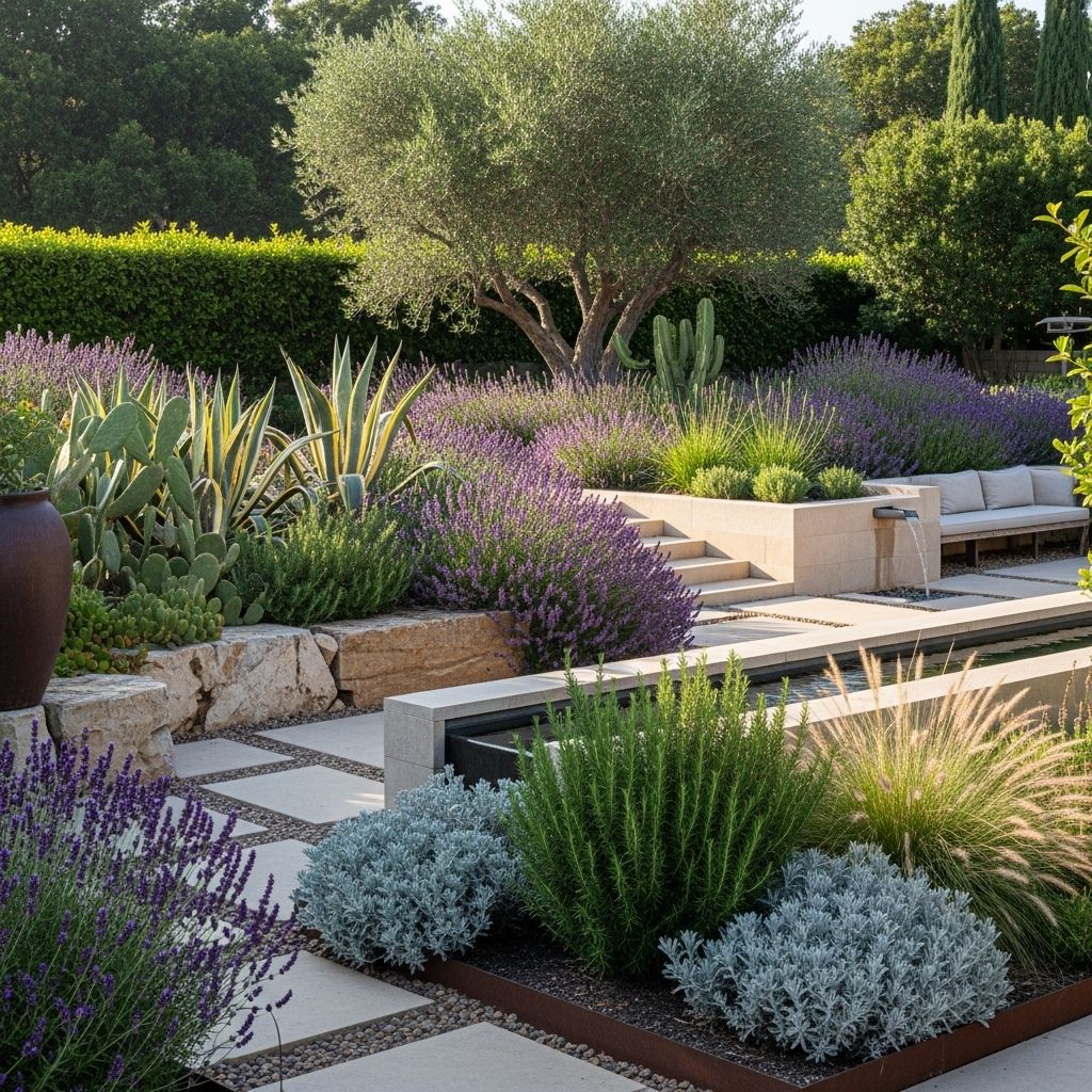 Turn sparse yards into vibrant, water-efficient retreats alive with texture and color.